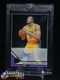 Talen Horton-Tucker 2019-20 Clearly Donruss Rated Rookie Autographs #30 auto, autograph