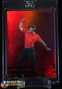 Tiger Woods Precious Metal Gems PMG Art Card golf card