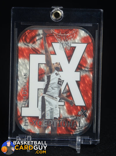 Tim Duncan 1999-00 E-X E-Xceptional Red #XC9