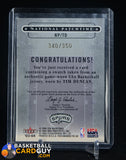 Tim Duncan 2003-04 Fleer Patchworks National Patchtime Jerseys USA #TD memorabilia