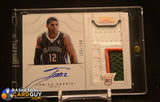 Tobias Harris 2012-13 Panini National Treasures #118 JSY AU #/199 RC auto, autograph, memorabilia, numbered