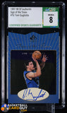 Tom Gugliotta 1997-98 SP Authentic Sign of the Times #TG autograph, basketball card, graded