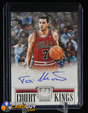 Toni Kukoc 2012-13 Elite Series Court Kings Autographs #23 #/99 auto, autograph, basketball card, numbered