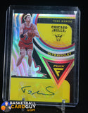 Toni Kukoc 2020-21 Panini Flux Ultraviolet Signatures Silver #7 auto, autograph