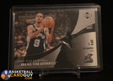 Tony Parker 2002-03 Upper Deck All-Star Authentics Shorts #TPAS memorabilia