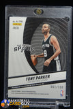 Tony Parker 2022-23 Panini Revolution Autographs Fractal #37 #/100 auto, autograph, numbered