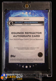 Topps Chrome Cosmic Basketball Portland Scoot Henderson Equinox Eclipse Auto #/25 auto, autograph, memorabilia, numbered