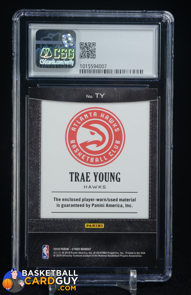 Trae Young 2019 Panini Cyber Monday Massive Materials #TY #/50