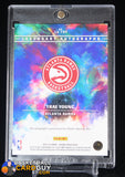 Trae Young 2021-22 Panini Origins Legendary Autographs Red #16 #/25 basketball card, numbered, rookie card