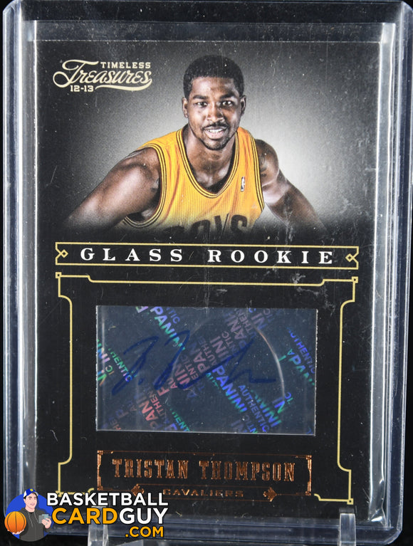 Tristan Thompson 2012 - 13 Timeless Treasures #246 AU RC #/499 autograph, basketball card, numbered, rookie card