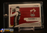 Tyler Herro 2019-20 Absolute Memorabilia Tools of the Trade Four Swatch Signatures Level 1 #12 RC #/175 auto, autograph, memorabilia,