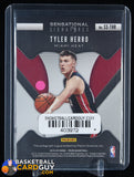 Tyler Herro 2019-20 Panini Prizm Sensational Signatures RC #77 autograph, basketball card, rookie card