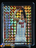 Tyler Herro 2020-21 Panini Mosaic Straight Fire #4 basketball card