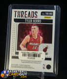 TYLER HERRO 2024-25 PANINI SILHOUETTE THREADS BRONZE GAME USED PATCH #/49 memorabilia, numbered