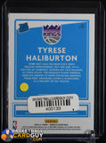 Tyrese Haliburton 2020 - 21 Donruss Holo Orange Laser #231 RR basketball card, rookie card