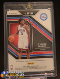 Tyrese Maxey 2020-21 Panini Prizm Rookie Penmanship Prizms Blue Wave #33 auto, autograph, rookie card