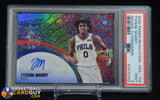 Tyrese Maxey 2020-21 Panini Revolution Rookie Autographs #2 PSA 9 auto, autograph, graded, PSA