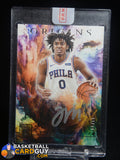 Tyrese Maxey 2020 Panini Origins Origins Autographs Basketball Silver Ink #OA-MAX auto, autograph, numbered