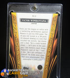 Victor Wembanyama 2023-24 Finest Showstoppers Die-Cut Refractors #SS21 #/74 numbered