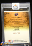 Vince Carter /100 2003-04 Flair Final Edition Collection Auto auto, autograph, numbered