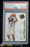 Vince Carter 1998 Press Pass Authentics Autographs #8 auto, autograph