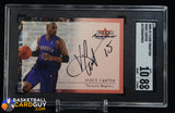 Vince Carter 2000-01 Fleer Autographics #9 auto, autograph