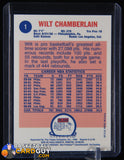 Wilt Chamberlain 1996-97 Topps Finest Reprints #9 90’s insert, basketball card