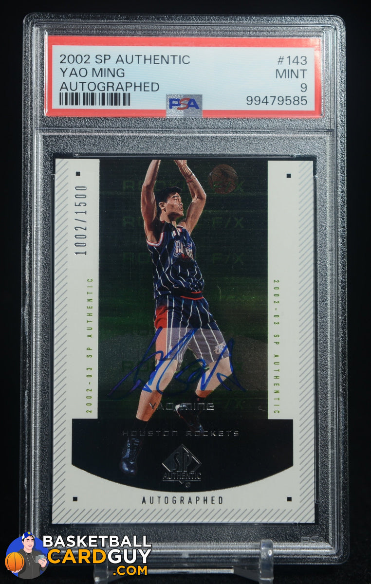 Yao Ming 2009-10 SP Signature Edition SIGnificance #/49