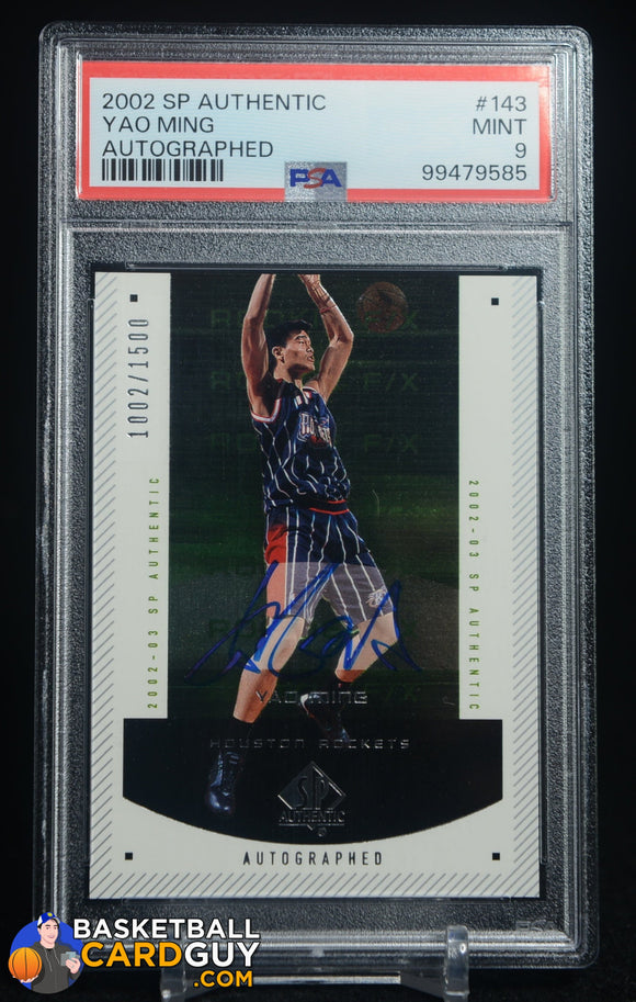 Yao Ming 2009-10 SP Signature Edition SIGnificance #/49