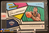 Zion Williamson 2019-20 Panini Revolution Rookie Autographs #2 EXCH auto, autograph