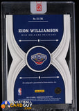 Zion Williamson 2021 - 22 Crown Royale Jewel Signatures #9 #/49 auto, autograph, basketball card, numbered