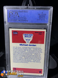 1986-87 Fleer Stickers #8 Michael Jordan RC Sticker PSA 5 - Basketball Cards