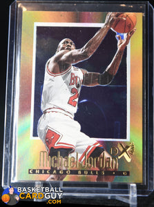 Michael Jordan 1996-97 E-X2000 #9 - Basketball Cards