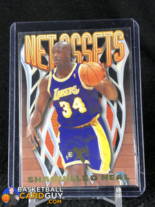 1996-97 E-X2000 Net Assets #13 Shaquille O'Neal - Basketball Cards