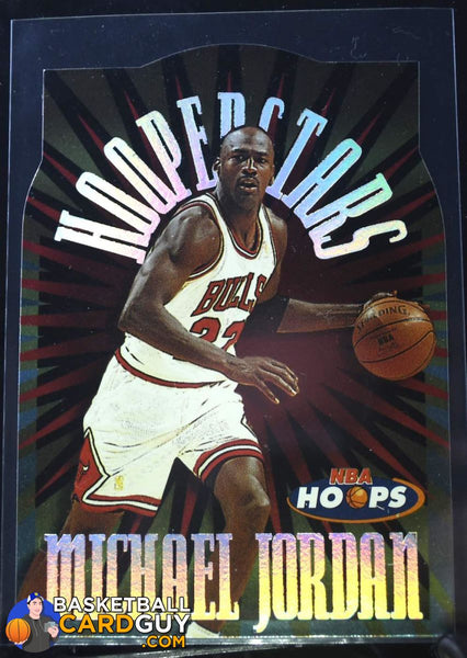 1997-98 Hoops HOOPerstars #H1 Michael Jordan – Basketball Card Guy