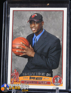2003-04 Topps #225 Dwyane Wade RC - Basketball Cards