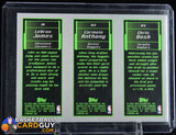 2003-04 Topps Rookie Matrix #BAJ Chris Bosh 114 RC/Carmelo Anthony 113 RC/LeBron James 111 RC basketball card, numbered, rookie card
