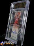 LeBron James 2004-05 Upper Deck Trilogy Auto Focus SP BGS 9.5 GEM MINT - Basketball Cards