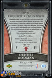 2005-06 Exquisite Collection Autographs Patches #APDE #/100 autograph, basketball card, exquisite, numbered, patch