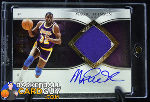 2006-07 Exquisite Collection Autographs Patches #APMA Magic Johnson - Basketball Cards