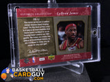 2006-07 Ultimate Collection Premium Swatches Patch #PRLJ LeBron James - Basketball Cards