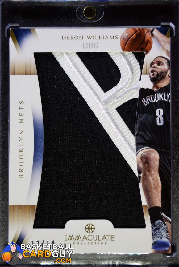 2012-13 Immaculate Collection Logos #DW Deron Williams/14 - Basketball Cards