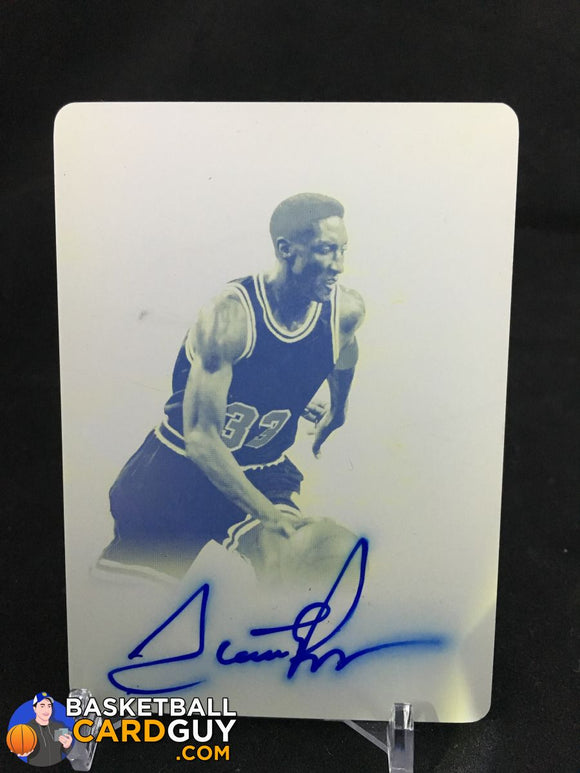 2012-13 Leaf Signature Printing Plates Yellow #SP1 Scottie Pippen 1/1 - Basketball Cards