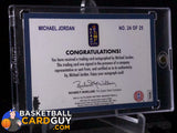 Michael Jordan 2013-14 Fleer Retro 92-93 Fleer Final Four Stars Autographs /15 - Basketball Cards