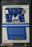 2013-14 Panini Prizm Autographs Silver Prizms #142 Kevin Durant /25 autograph, basketball card, numbered, prizm, refractor