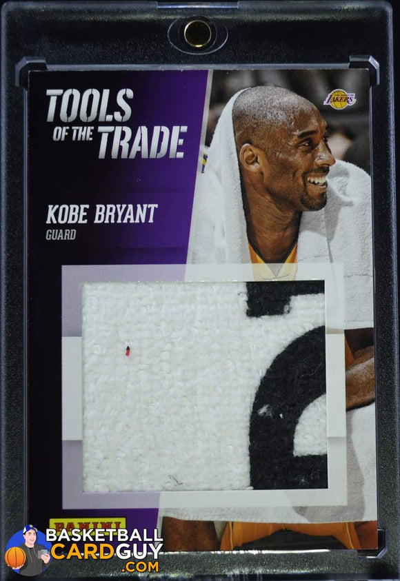 2013 Panini National Convention Tools of the Trade Towels #KB Kobe Bryant - Basketball Cards