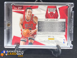 2014-15 Panini Spectra Gold Prizm Patch Luc Longley #/10 - Basketball Cards