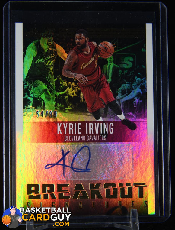 2016-17 Studio Breakout Signatures #38 #/99 autograph, basketball card, numbered