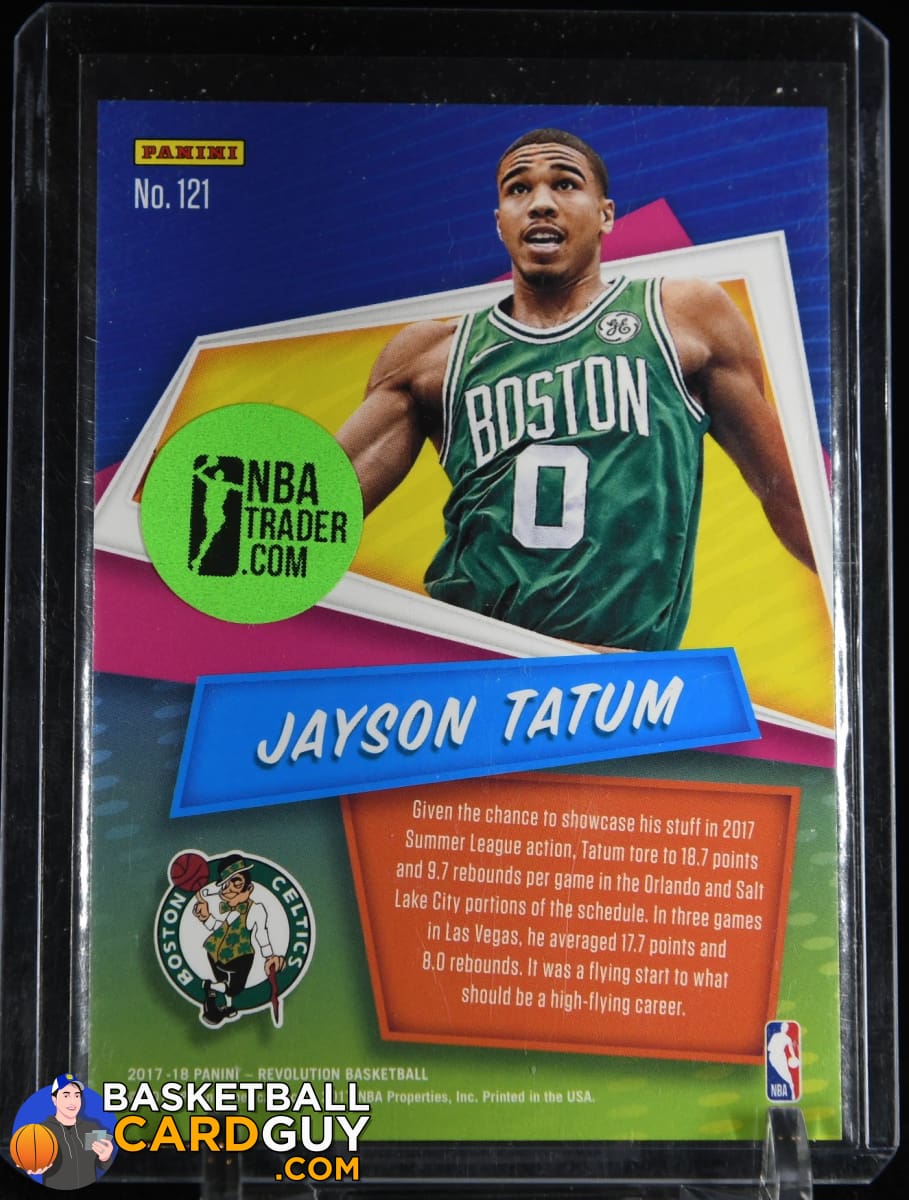2017-18 Panini Revolution #121 Jayson Tatum RC – Basketball Card Guy