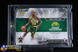 2017-18 Panini Vanguard High Voltage Signatures #18 Gary Payton/49 autograph, basketball card, numbered
